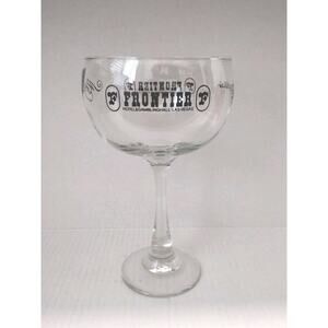 Vintage Frontier Hotel & Gambling Hall Las Vegas NV Large Margarita Glass